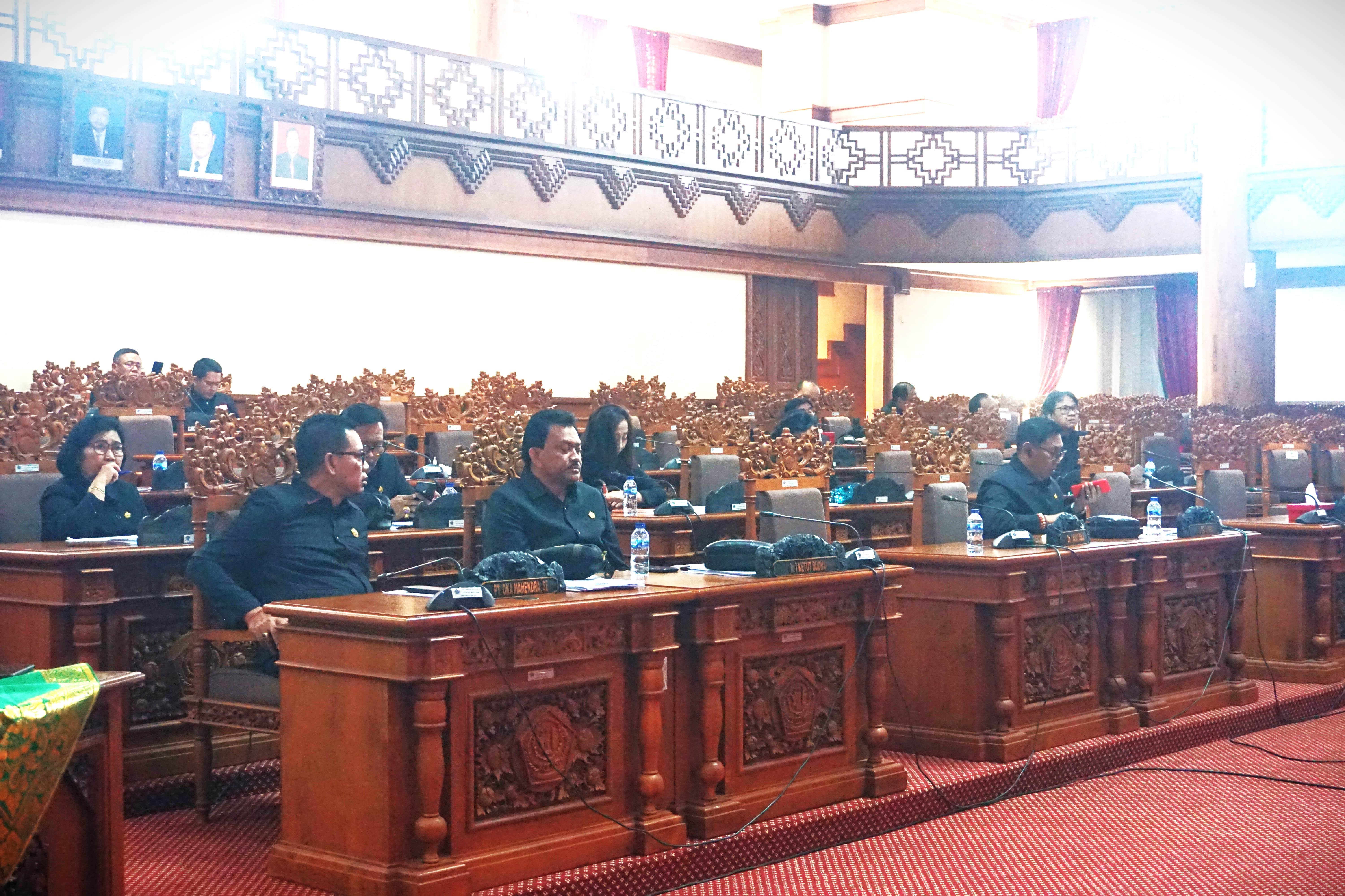 BADAN MUSYAWARAH DPRD KOTA DENPASAR TETAPKAN KEGIATAN DEWAN BULAN AGUSTUS 2024