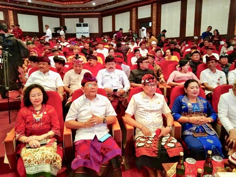 Pidato Satu Tahun Kepemimpinan Gubernur Bali dan Wakil Gubernur Bali
