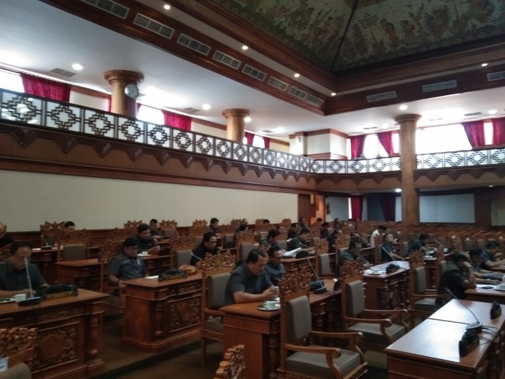 Rapat Paripurna Intern Pembentukan pansus DPRD Kota Denpasar