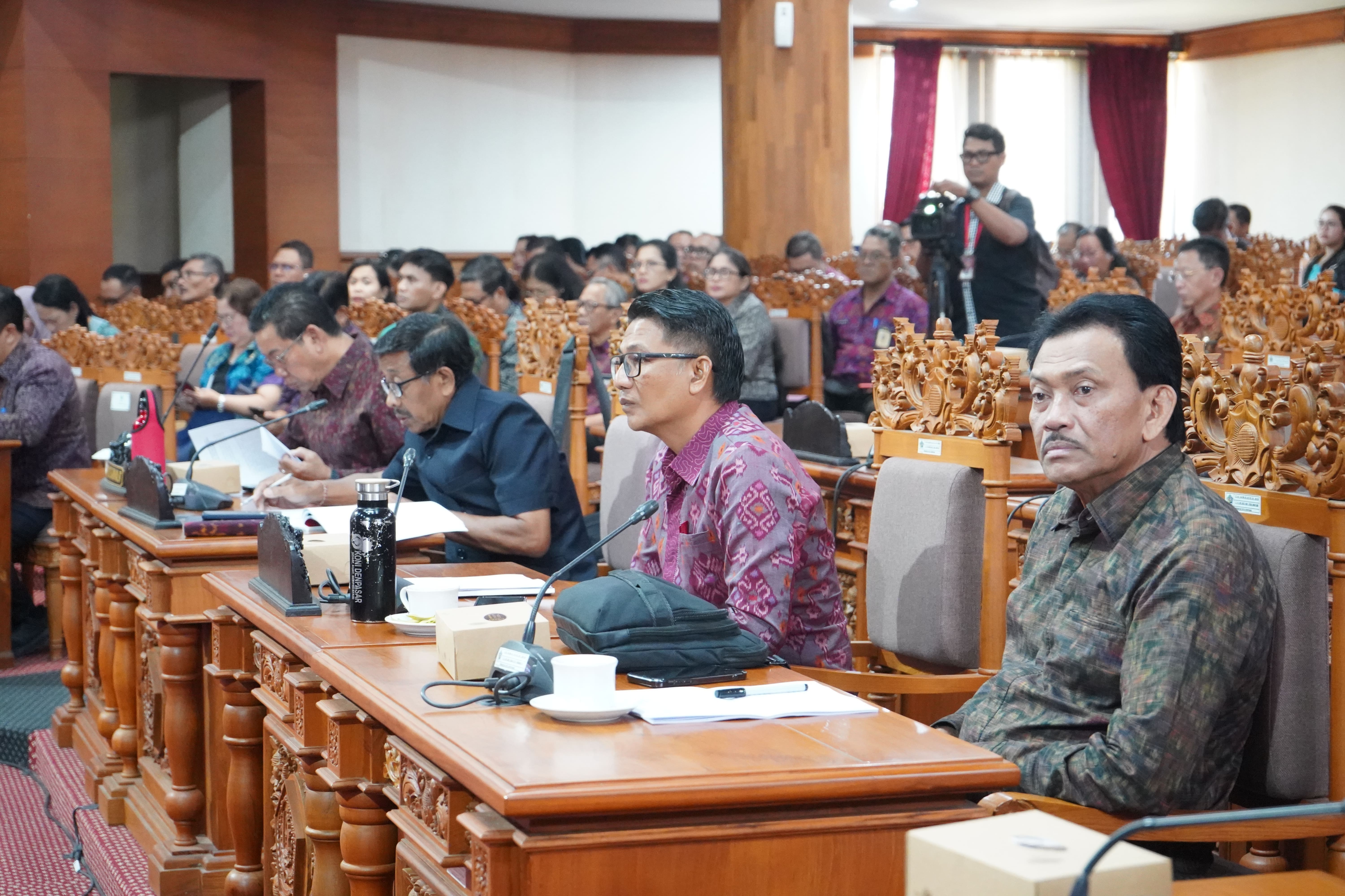 Banggar DPRD Denpasar Dorong Peningkatan PAD